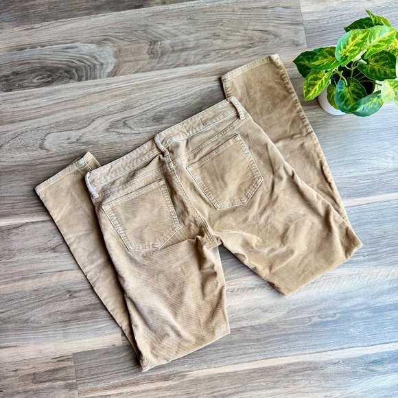 Gap 1969 Always Skinny Corduroy Palomino Brown Jeans Pants Size 28 - Picture 13 of 15